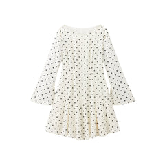 Women's French-Style Flared-Sleeve Mermaid Dress