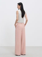 Women's High Waist Straight Trousers