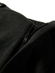 Women's High-Waist Heavyweight Chenille Wide-Leg Pants