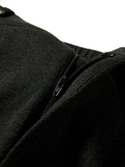 Women's High-Waist Chenille Wide-Leg Pants