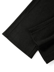 Women's High-Waist Heavyweight Chenille Wide-Leg Pants