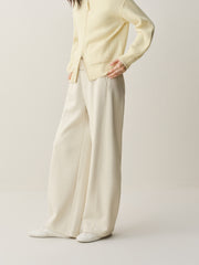 Women's Fleece-Lined Knit Banana Pants