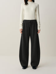 Women's Fleece-Lined Knit Banana Pants