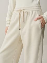 Women's Fleece-Lined Knit Banana Pants