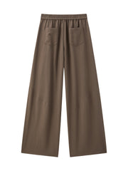 Women's Casual High-Waisted  Curved-Cut Pants