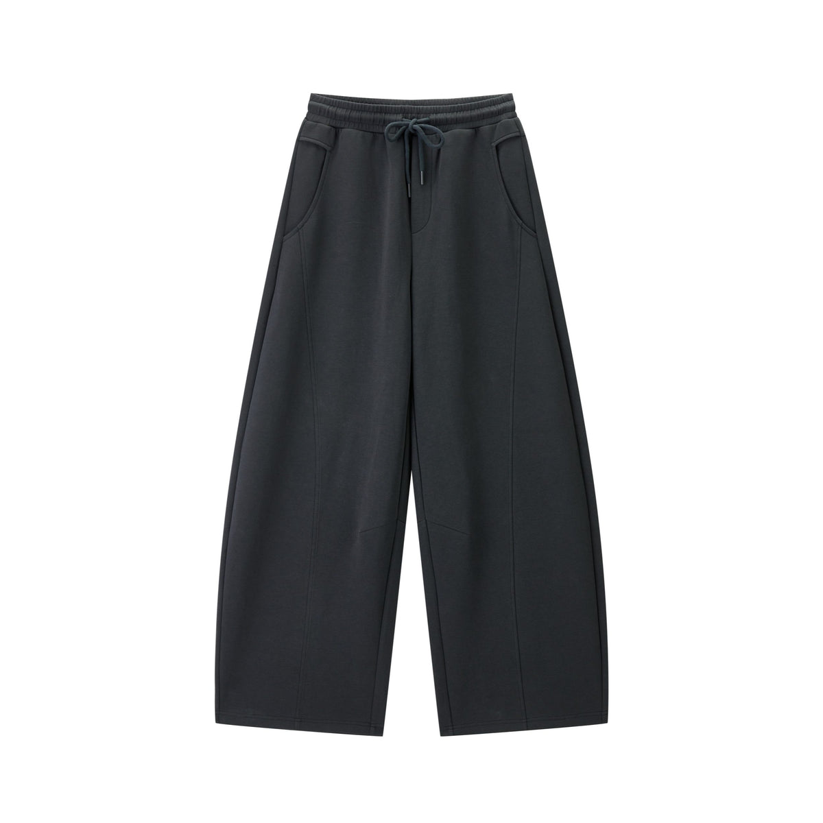 Women's Casual Sporty Solid Curved-Leg Pants