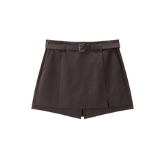 Women's Lightweight High-Waist A-Line Wide Shorts