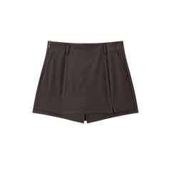 Women's Lightweight High-Waist A-Line Wide Shorts