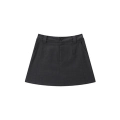 Women's Casual High-Waist A-Line Skirt