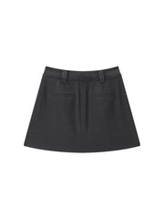 Women's Casual High-Waist A-Line Skirt