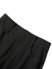 Women's Front-Slit Midi Skirt