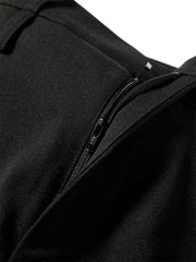 Women's Front-Slit Midi Skirt