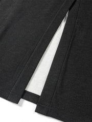 Women's Back-Slit Long Skirt