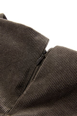 Women's Corduroy Flared Maxi Skirt