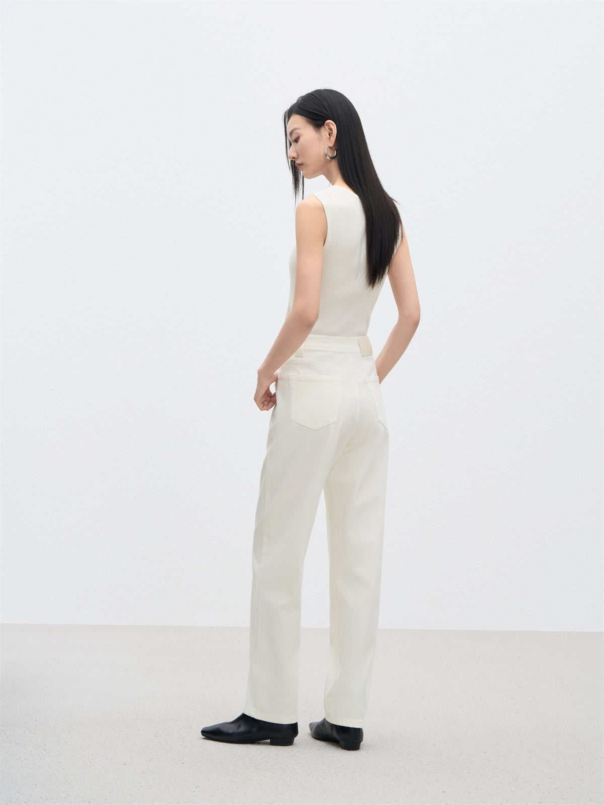 Women's High Waist Tapered Pants