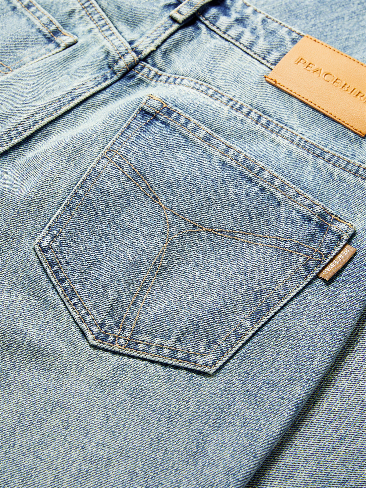 Women's High-Waisted Wide-Leg Cotton Jeans