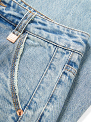 Women's High-Waist Wide-Leg Flared Jeans