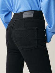 Women's Stretch Brushed Slim Tapered Jeans