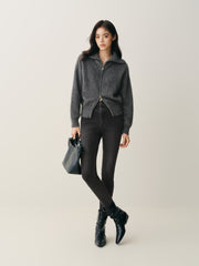 Women's Stretch Brushed Slim Tapered Jeans