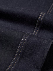 Women's High-Waist Brushed Wide-Leg Jeans