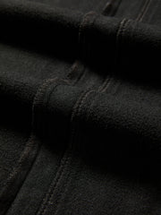 Women's Loose-Fit Fleece-Lined Wide-Leg Jeans