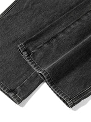 Women's High-Waist Brushed Wide-Leg Jeans