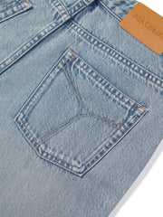 Women's Lyocell-Cotton Blend Straight-Leg Jeans