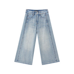 Women's High-Waist Cropped Wide-Leg Pants