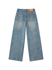 Women's Casual High-Rise Distressed Jeans