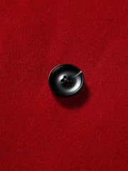 Women's Oversized Extra-Long Wool Coat with Belt