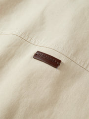 Women's Cropped Straight Jacket with Elastic Hem