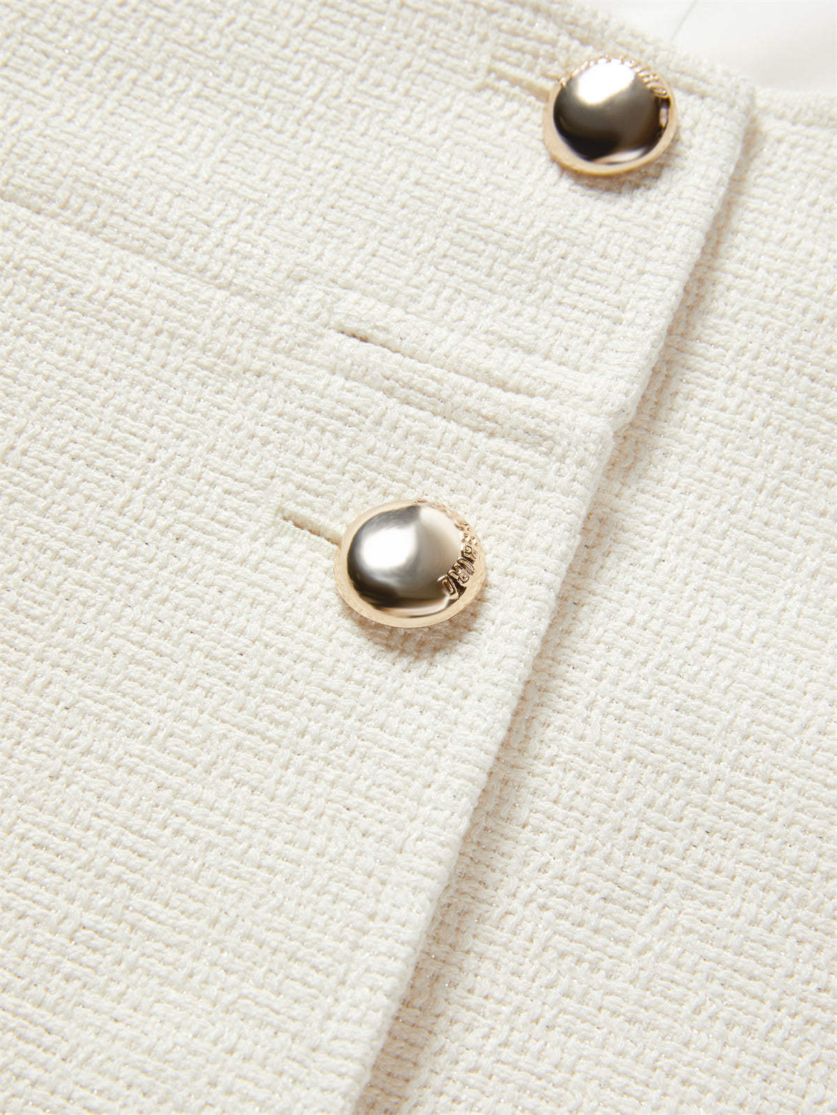 Women's Boxy Tweed-Inspired Jacket