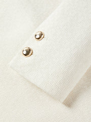 Women's Boxy Tweed-Inspired Jacket