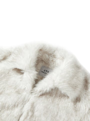 Women's Short Faux Fox Fur Jacket