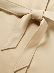 Women's Oversized Stand-Collar Trench Coat