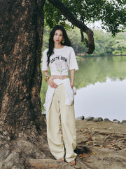 Women's Lyocell T-Shirt with Graphic Print