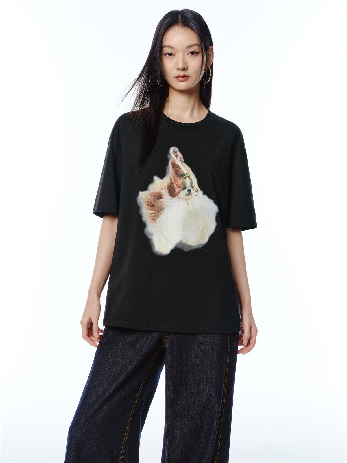 Women's Cooling Antibacterial T-Shirt with Graphic