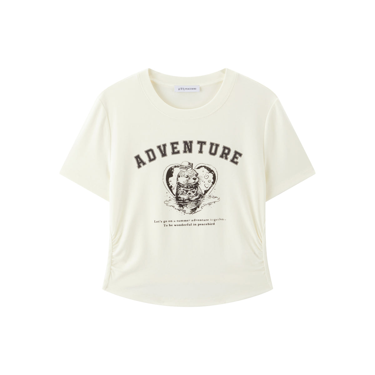 Women's Slim-Fit Antibacterial Graphic T-Shirt