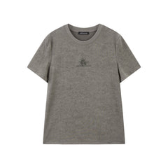 Women's Cotton-Blend Graphic T-Shirt