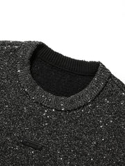 Women's Heavy Machinery-crafted Sequin Knit Pullover