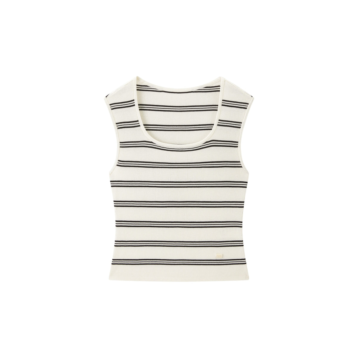 Women's Casual Striped Knit Tank Top