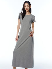 Women's Sporty Layered-Look T-Shirt Dress