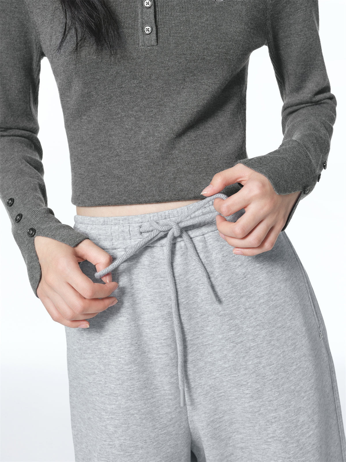 Women's Banana-Leg Knit Pants