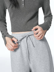 Women's Banana-Leg Knit Pants