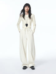 Women's Banana-Leg Knit Pants