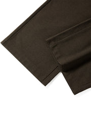 Women's High-Waist Brushed Wide-Leg Pants