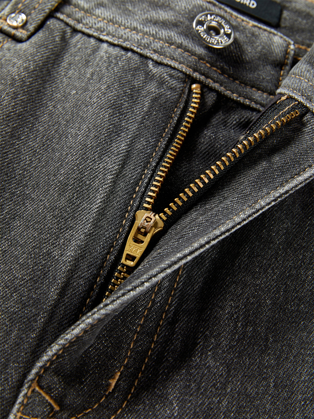 Women's Washed High-Waist Wide-Leg Jeans