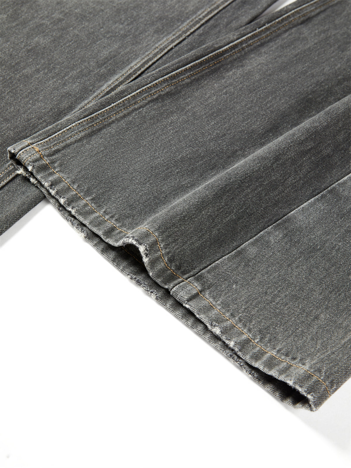 Women's Washed High-Waist Wide-Leg Jeans