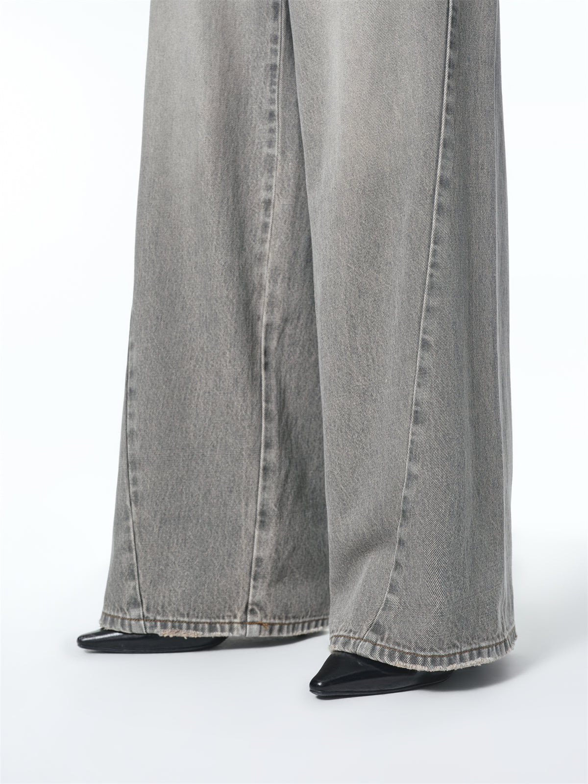 Women's High-Waist Wide-Leg Jeans
