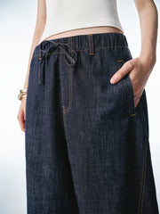 Women's Cotton Loose Balloon Jeans
